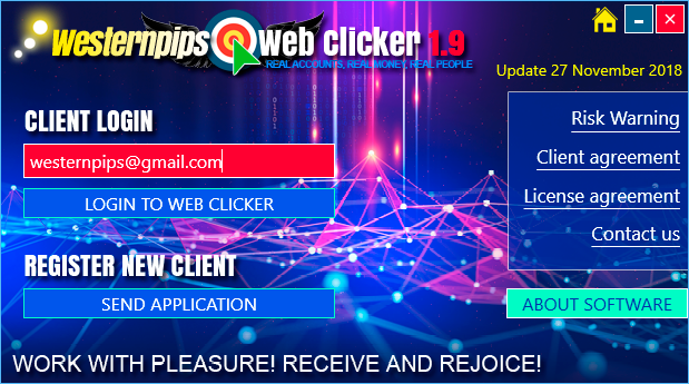 Westernpips Web Clicker Login